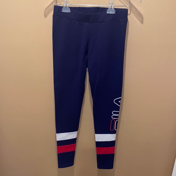 Fila Pants - Navy Blue Women's Leggings